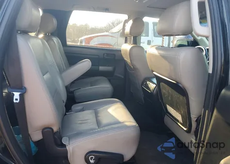 2012 Toyota Sequoia Sr5 из США, поврежденный, VIN 5TDZY5G14CS040711